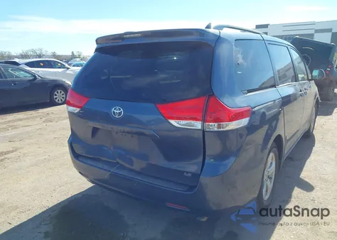 2014 Toyota Sienna Le V6 8 Passenger from USA, damaged, VIN 5TDKK3DC1ES520947